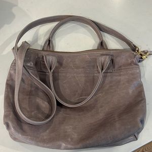 Satchel light purple crossbody/shoulder purse